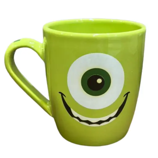 Taza mike wazowski verde 
